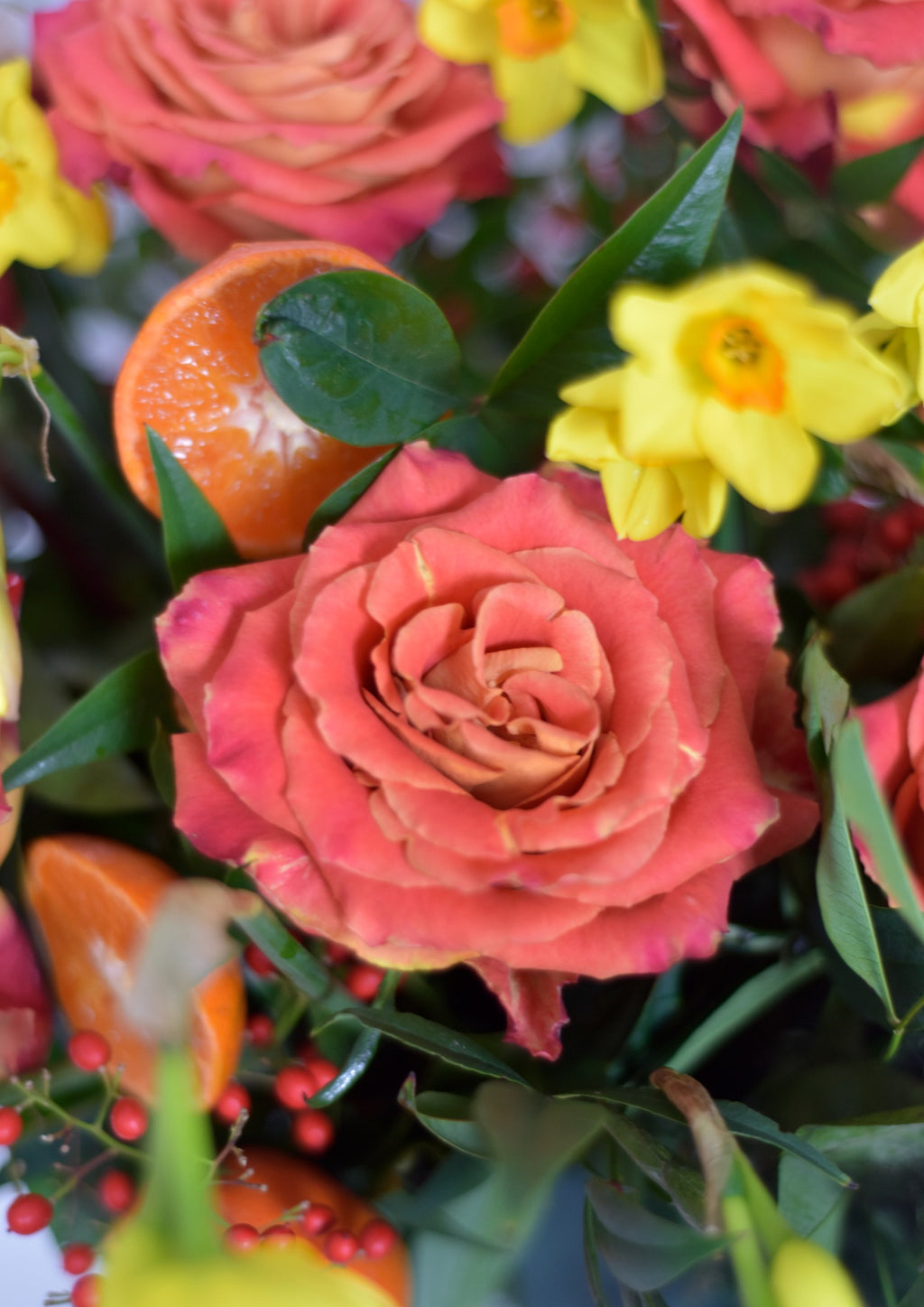 Orange Spring Bouquet