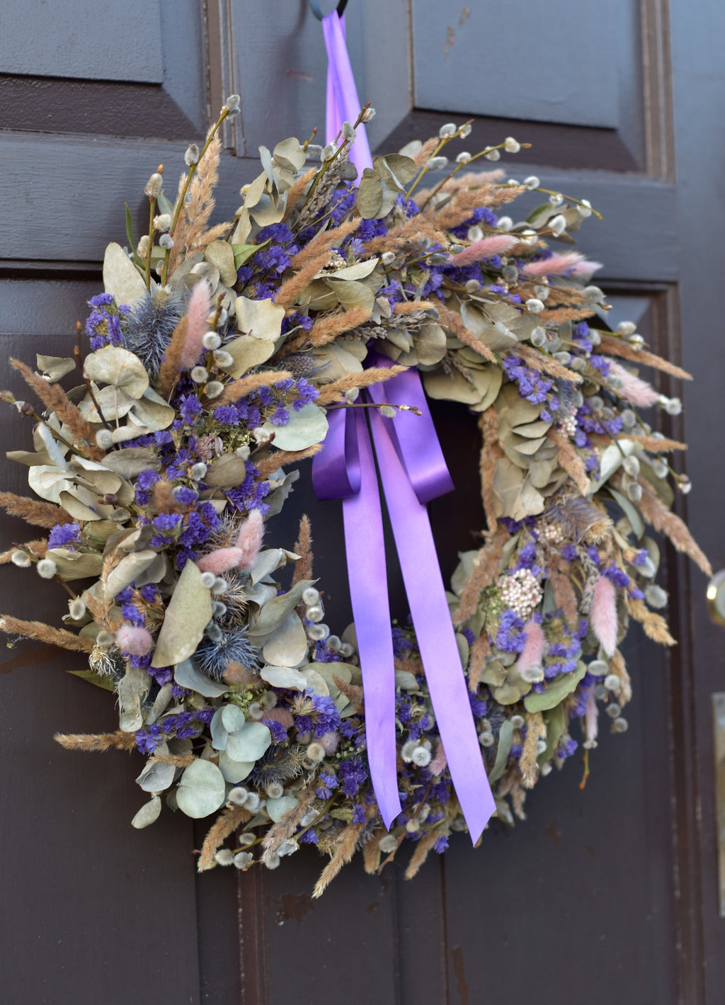 Lavender Field Wreath