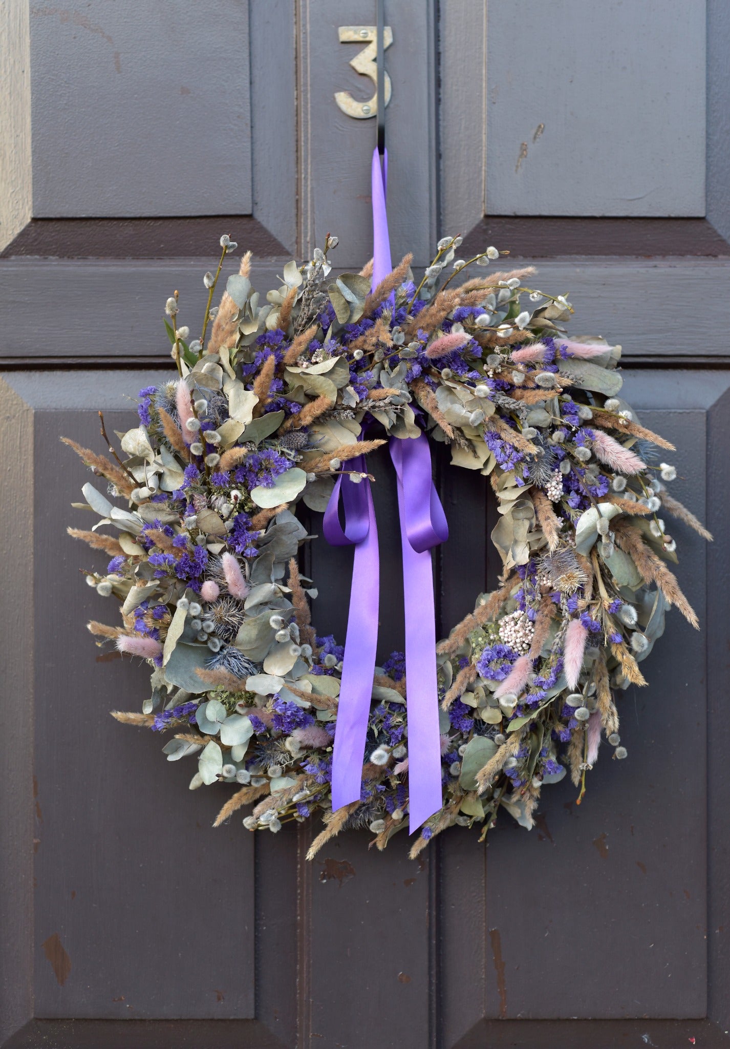 Lavender Field Wreath