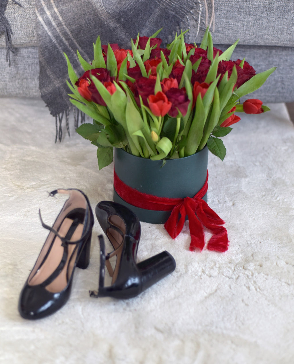 Crimson Heels