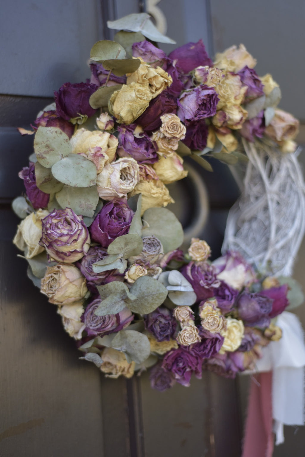 Rose Quartz Wreath