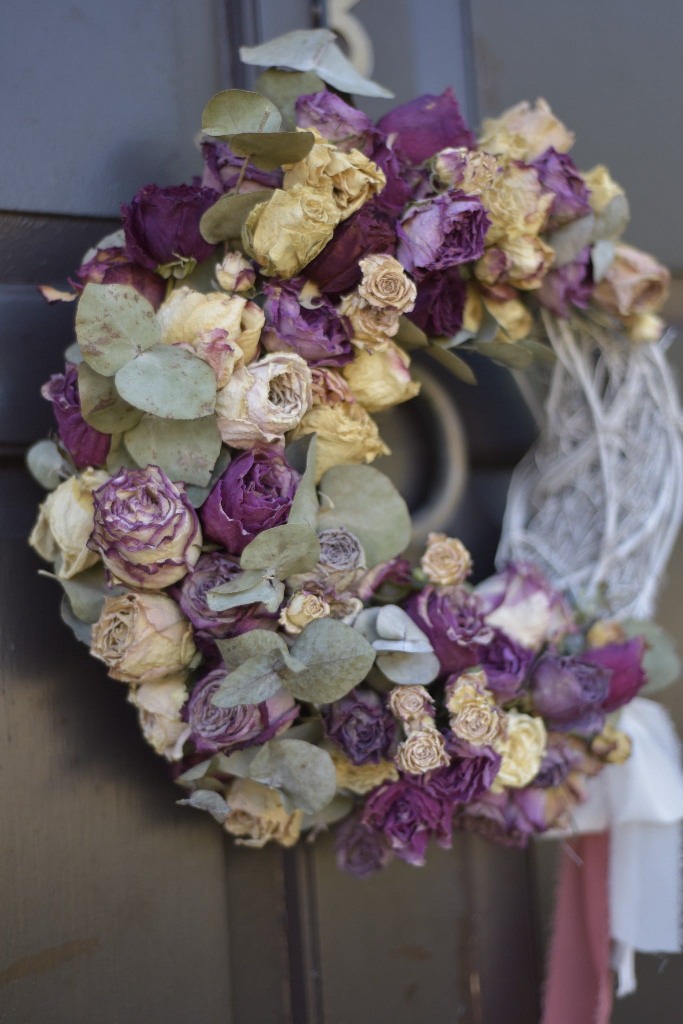 Rose Quartz Wreath