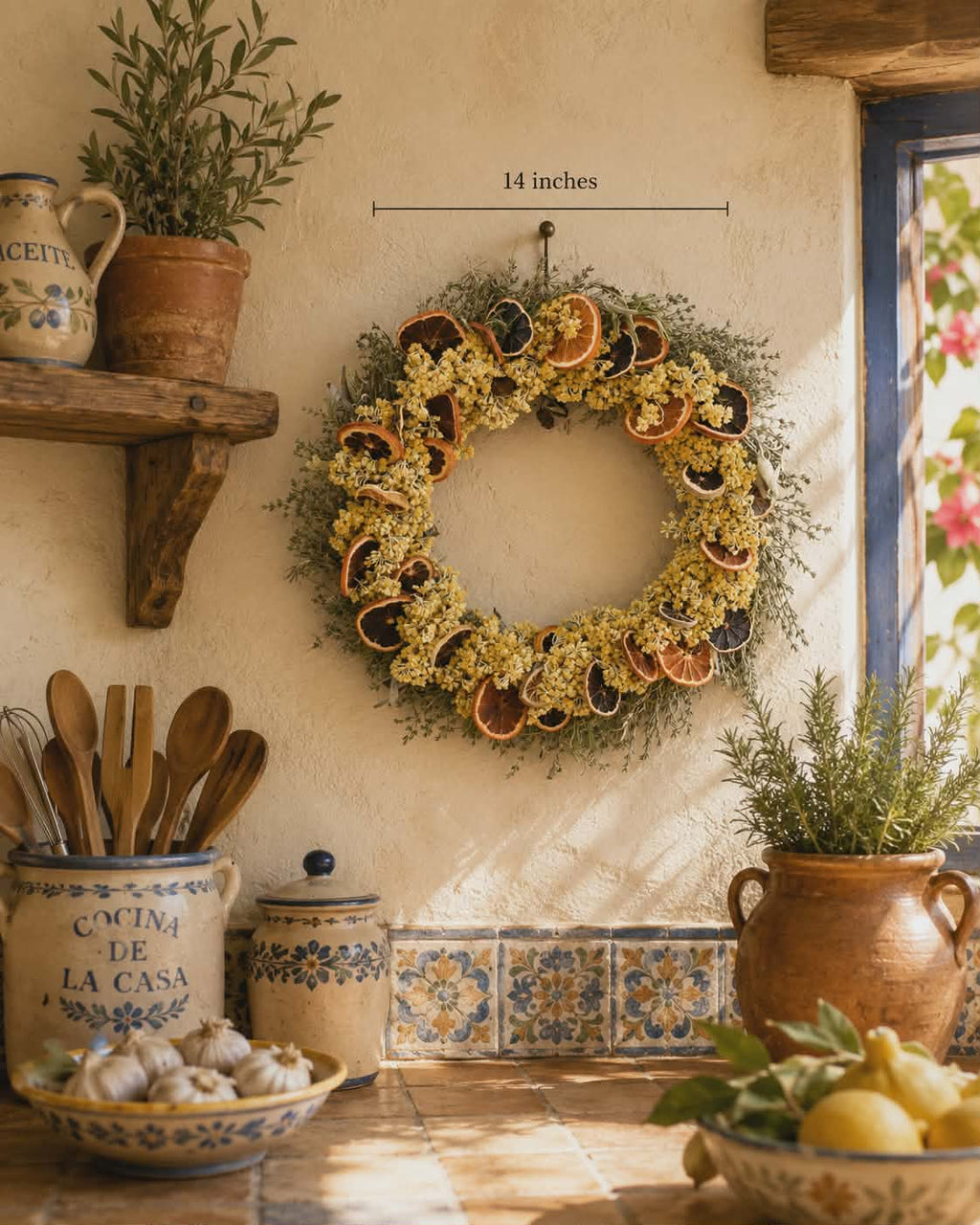 Spanish Spices Wreath