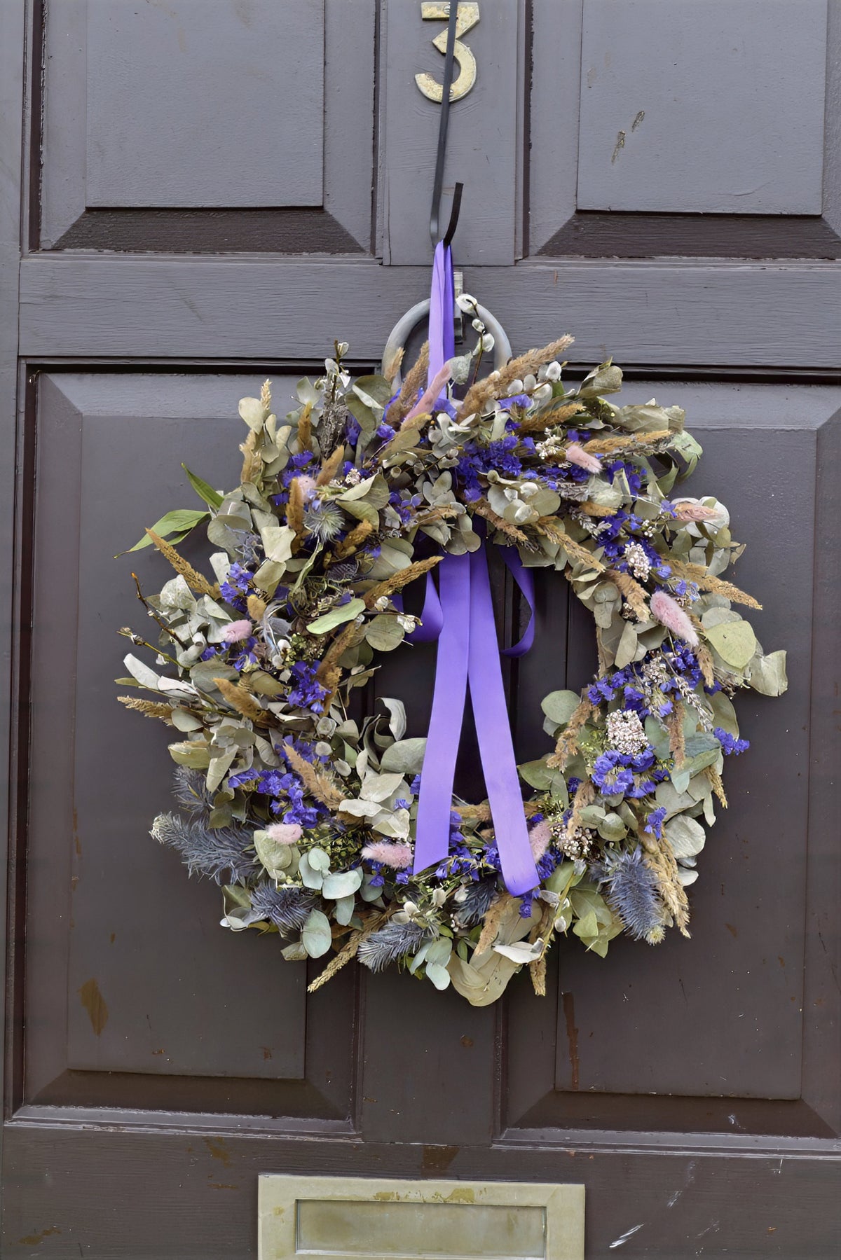 Lavender Field Wreath