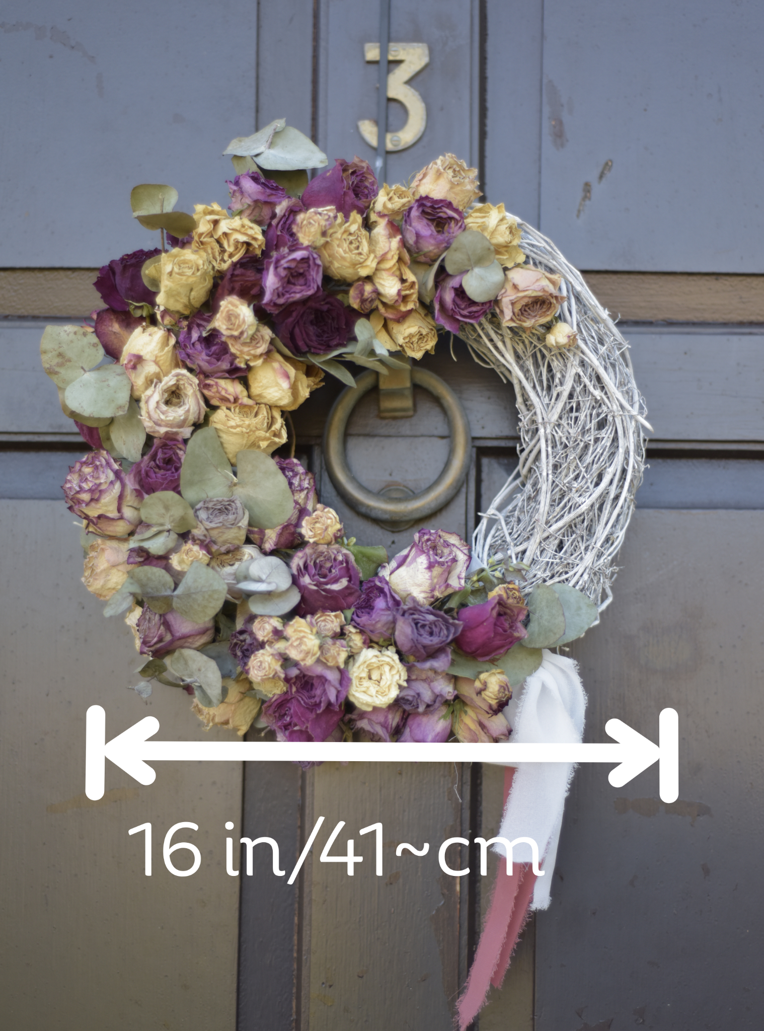 Rose Quartz Wreath
